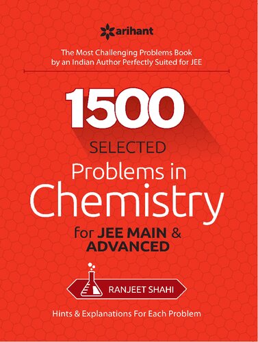 A Problem Book in Chemistry for IIT JEE 1500 Selected Questions