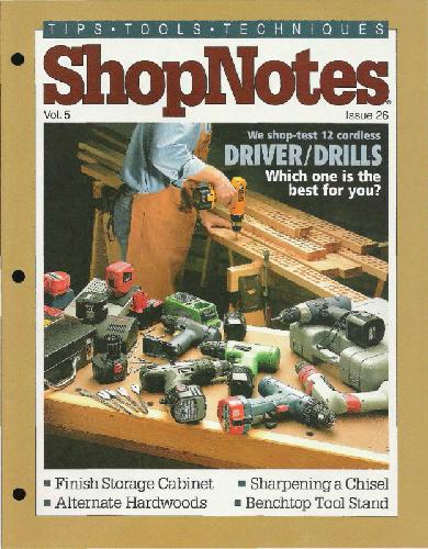 Woodworking Shopnotes 026 - Drivers Drills