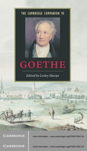 The Cambridge Companion to Goethe