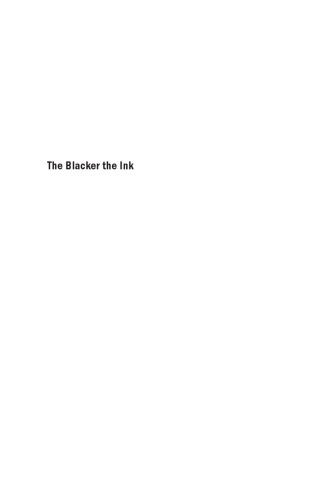 The blacker the ink: constructions of black identity in comics and sequential art