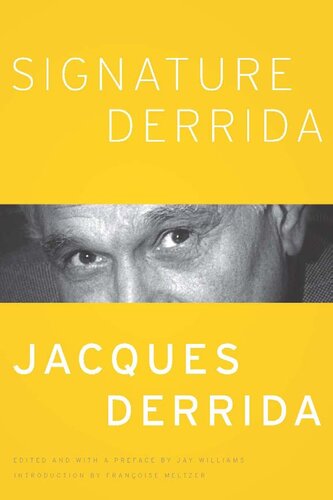 Signature Derrida (A Critical Inquiry Book)