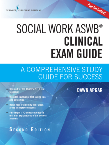 Social work ASWB clinical exam guide: a comprehensive study guide for success