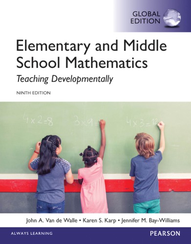 Elementary and middle school mathematics: teaching developmentally