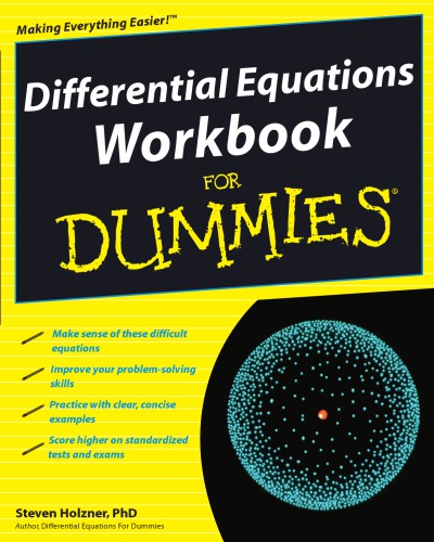 Differential equations workbook for dummies Description based on print version record. - Includes index