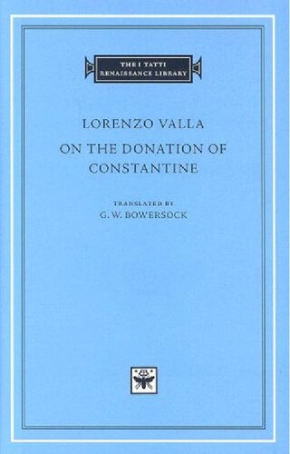 On the Donation of Constantine