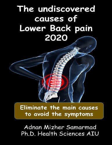 The undiscovered causes of Lower Back Pain 2020: Eliminate the main causes to avoid the symptoms