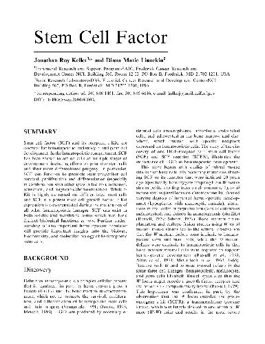 Stem Cell Factor