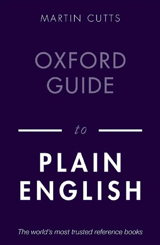 Oxford Guide to Plain English, 5th Edition