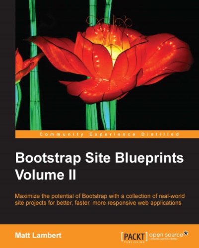 Bootstrap site blueprints. Volume II