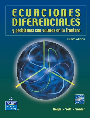 Ecuaciones diferenciales y problemas con valores en la frontera