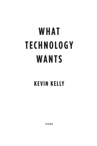 What technology wants