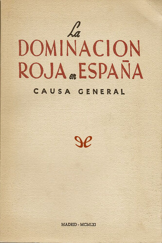 La dominación roja en España