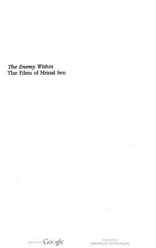 The Enemy Within: The Films of Mrinal Sen