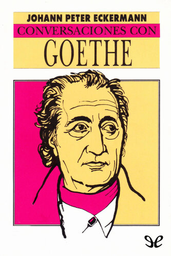 Conversaciones con Goethe