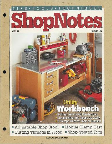 Woodworking Shopnotes 046 - Utility Workbench