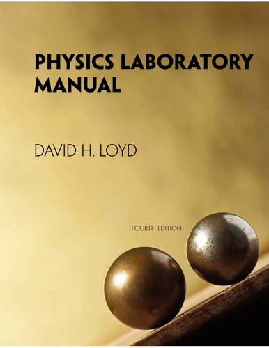 Physics Laboratory Manual