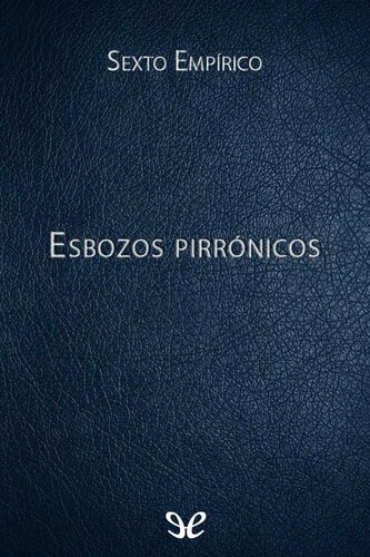 Esbozos pirrónicos