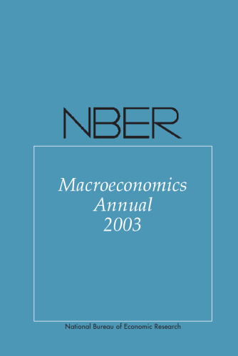 NBER Macroeconomics Annual 2003