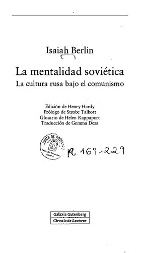 La mentalidad soviética