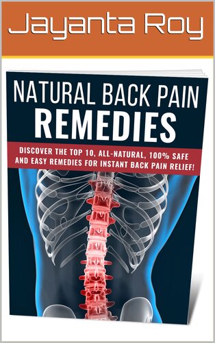 Natural Back Pain Remedies