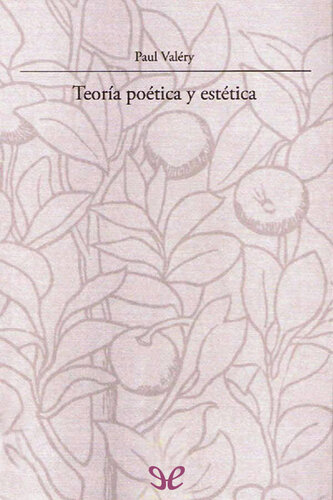 Teoría poética y estética