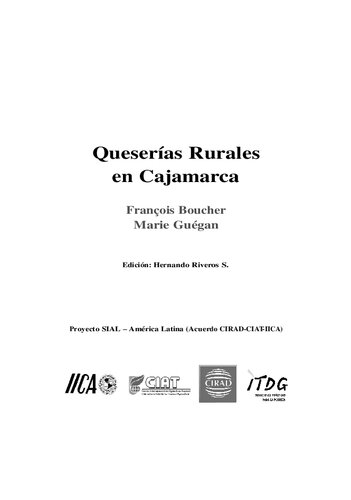 Queserías Rurales en Cajamarca