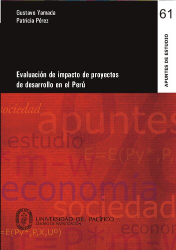 Evaluación de impacto de proyectos de desarrollo en el Perú