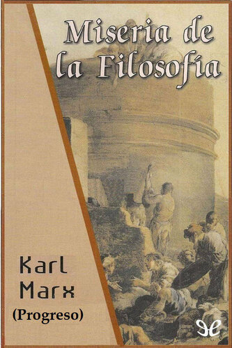 Miseria de la filosofia (Progreso)