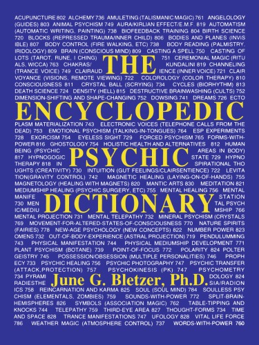 Encyclopedic Psychic Dictionary