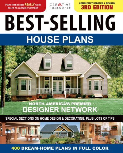 Best-selling house plans: 400 dream home plans in full colour