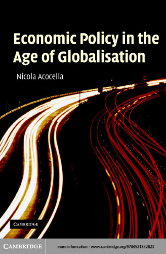 Economic Policy in the Age of Globalisation