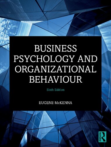 Business Psychology and Organizational Behaviour