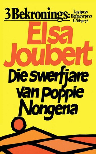 Die swerfjare van Poppie Nongena (Afrikaans Edition)