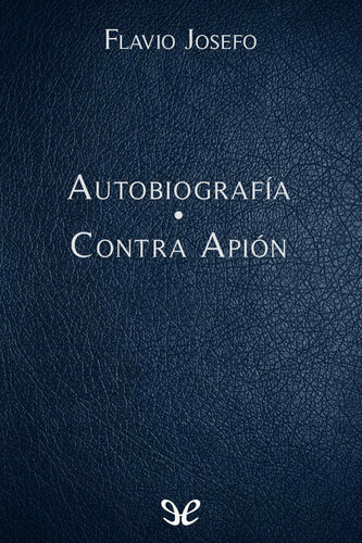 Autobiografía - Contra Apión