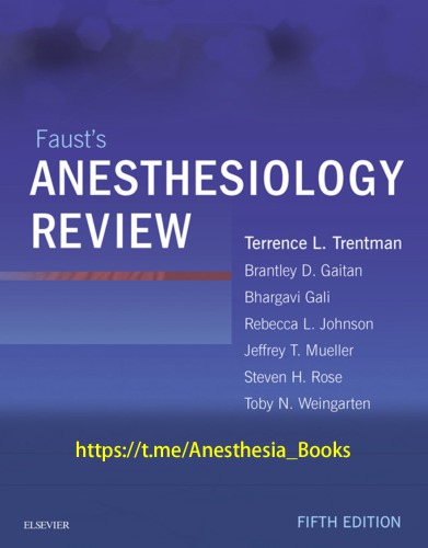 Faust’s Anesthesiology Review