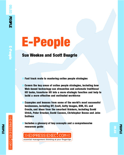 E-People: On-line People Strategies