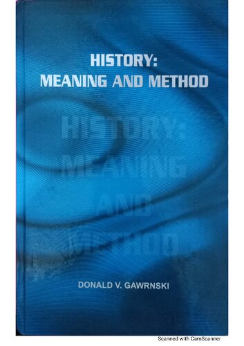 History: Meaning and Method