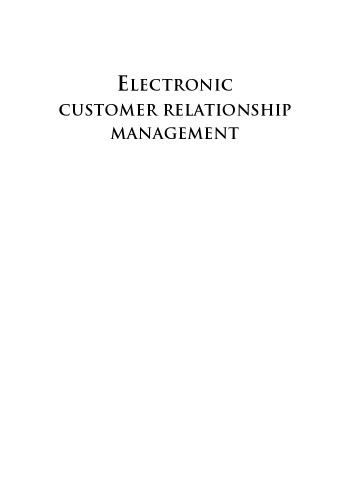 Electronic Customer Relationship Management