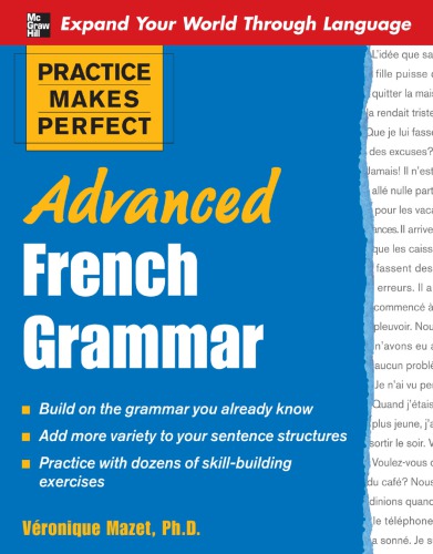 Advanced French grammar