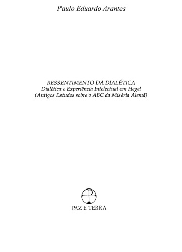 Ressentimento da Dialética