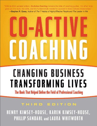 CO-ACTIVE COACHING Changing Business, Transforming Lives