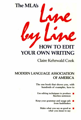 Line by line: how to edit your own writing