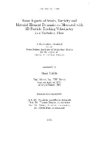 Some Aspects of Strain Vorticity and Material Element Dynamics as Measured with 3D Particle Tracking Velocimetry in a Turbulent Flow