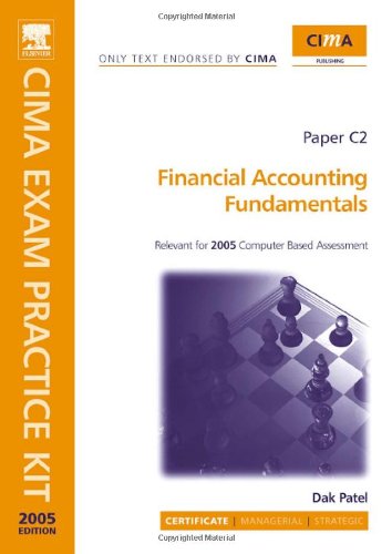 CIMA Exam Practice Kit: Financial Accounting Fundamentals