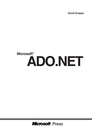 Microsoft ADO.NET