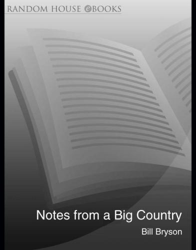 Notes From A Big Country