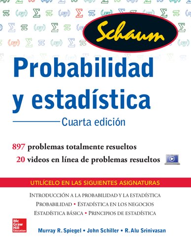 PROBABILIDAD Y ESTADISTICA SCHAUM.