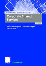 Corporate Shared Services: Bereitstellung von Dienstleistungen im Konzern