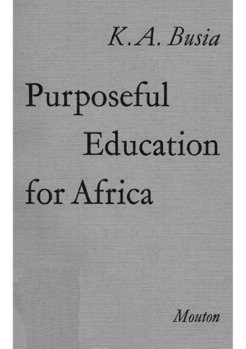 Purposeful Education for Africa