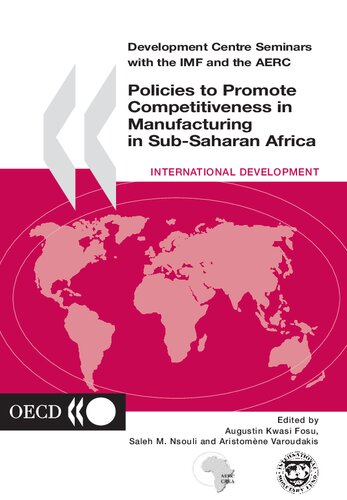 Development Centre Seminars Policies to Promote Competitiveness in Manufacturing in Sub-Saharan Africa